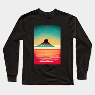 Tropical Volcano Long Sleeve T-Shirt
